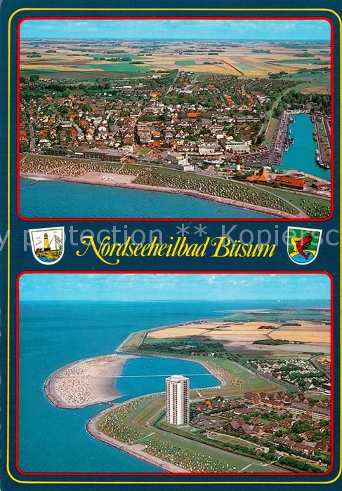 Buesum Nordseebad Fliegeraufnahmen