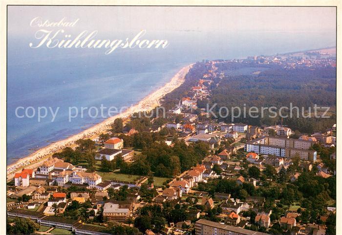Kuehlungsborn Ostseebad Fliegeraufnahme
