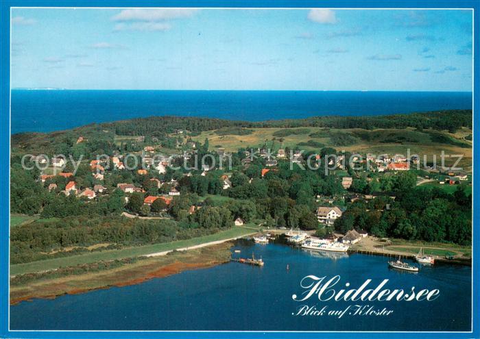 Insel Hiddensee Fliegeraufnahme