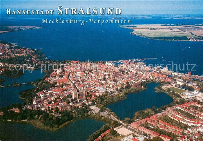 Stralsund Fliegeraufnahme