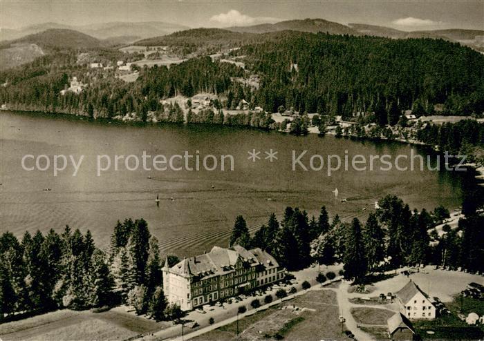 TITISEE Schwarzwald BW Fliegeraufnahme