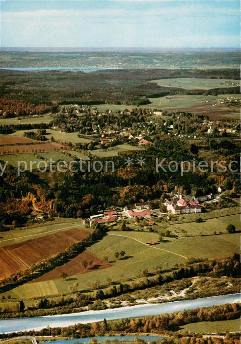 Schaeftlarn Fliegeraufnahme mit Benediktinerabtei