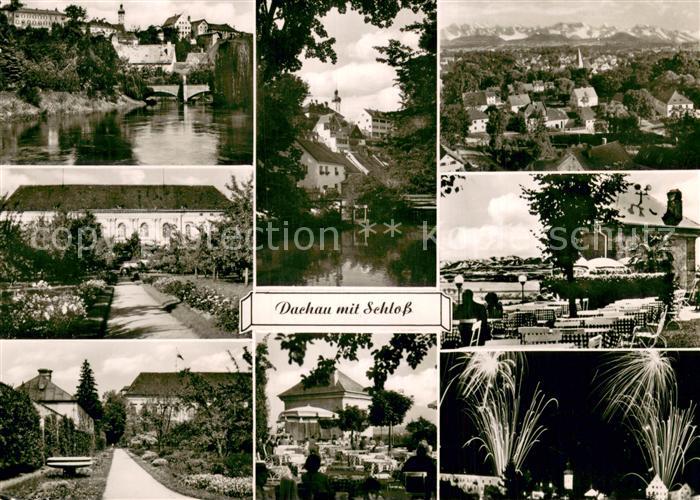 Dachau Terrassen Restaurant Schloss Cafe Park Schloss Panorama