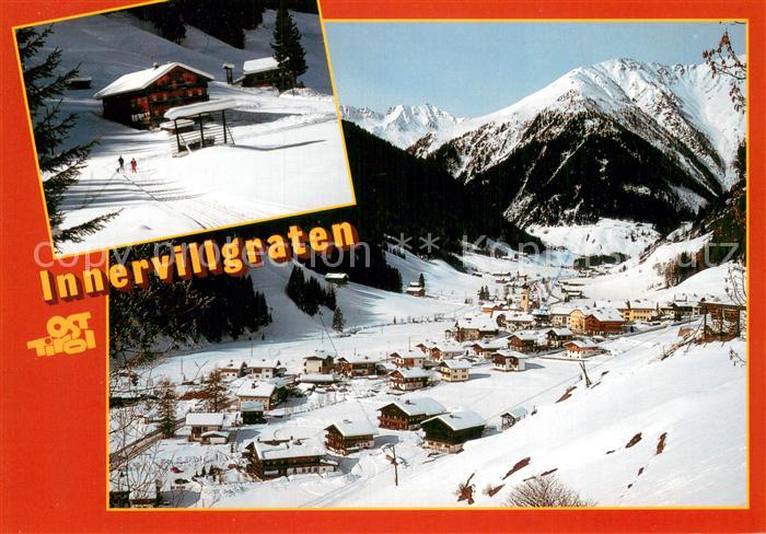 Innervillgraten Panorama Ferienort im Hochpustertal Wintersportplatz Alpen