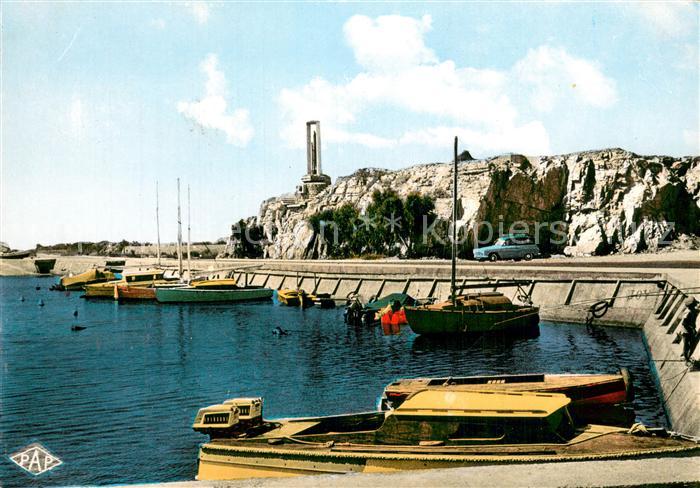 Saint Pierre sur Mer Le port et Monument Brossolette