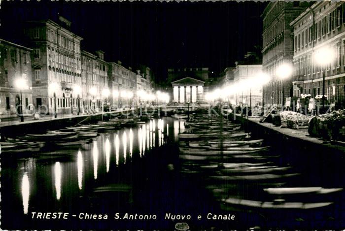 Trieste IT Chiesa Sant Antonio Nuovo e Canale