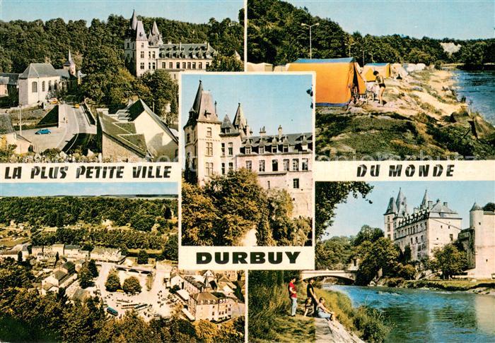 Durbuy La plus petite ville du mond vues partielles Chateau