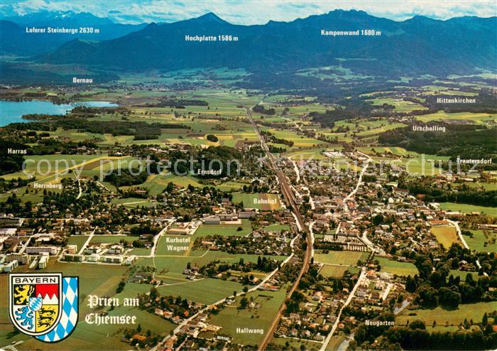 Prien Chiemsee Luft- und Kneippkurort Bayerische Alpen Loferer Steinberge