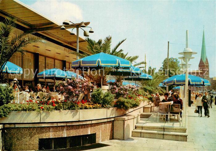 HAMBURG  CITY Alsterpavillon am Jungfernstieg