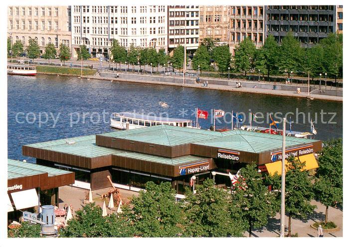 HAMBURG  CITY Hapag Lloyd Reisebuero Verkaufspavillon an der Binnenalster