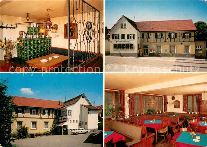 Scheuern Gernsbach Gasthof Pension Auerhahn Gaststube