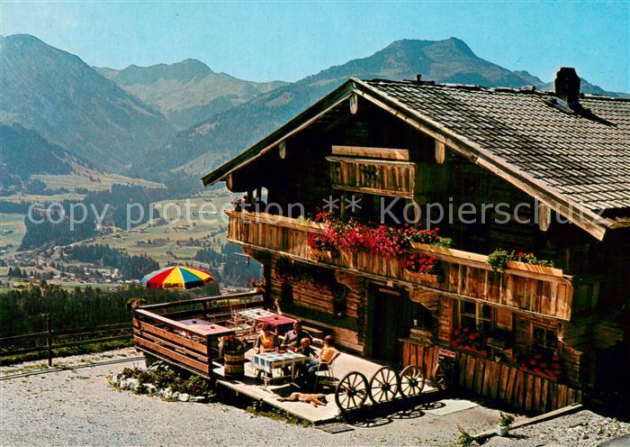 St Jakob Haus Jausenstation Gerstberg Sonnenterrasse Alpen