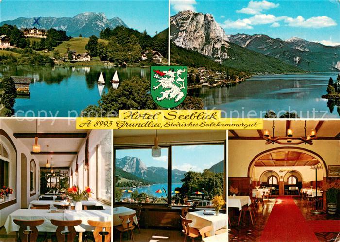 Grundlsee Steiermark Hotel Seeblick Restaurant See Alpen
