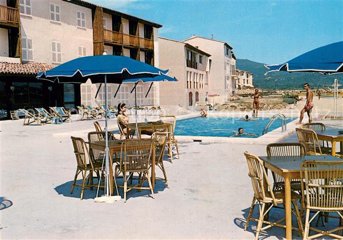 Port Grimaud Hotel Restaurant La Giraglia Terrasse et piscine