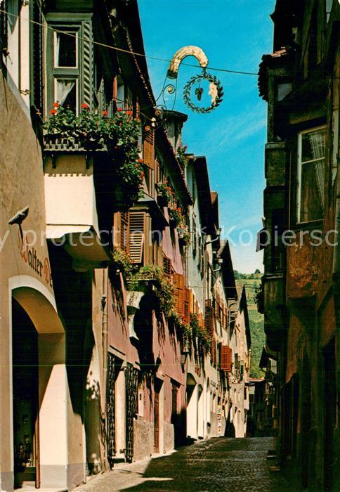 Klausen  Eisacktal Suedtirol Chiusa all Isarco Interno Innenstadt