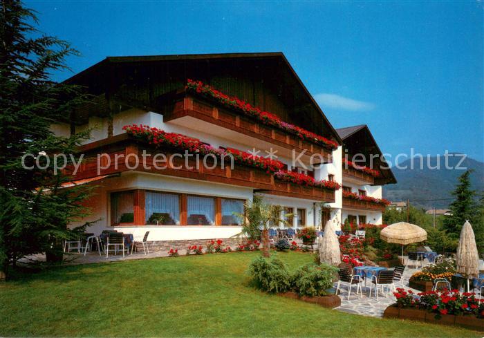 Nals Bozen Hotel Pension Kreidhof Gartenterrasse