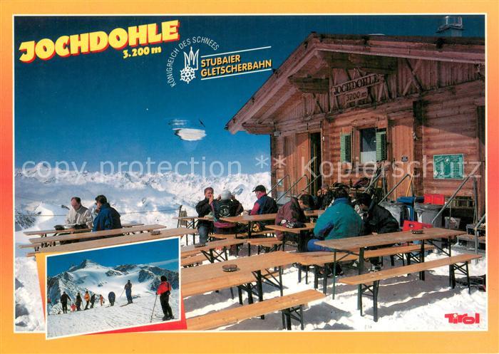 Neustift Stubaital Tirol Berghuette Jochdohle Stubaier Gletscherbahn oetztaler A