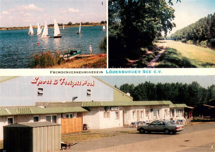 Loederburg Marineclub Loederburger See Segelregatta Radweg Wanderweg Sport- und