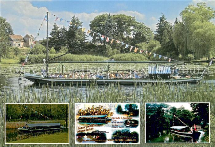 Gross Lindow Fahrgastschiff Treidelkahn