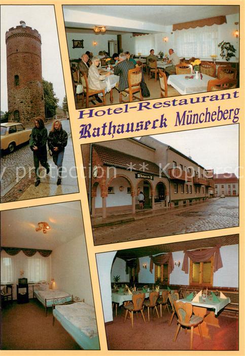 Muencheberg Hotel Restaurant Rathauseck Turm