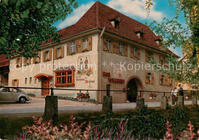 Kandern Gasthaus Zur Weserei