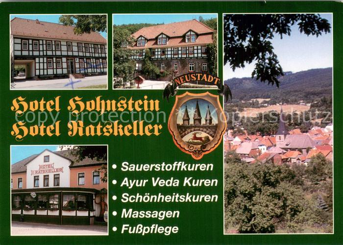 Neustadt Harz Bettenhaus Hotel Hohnstein Hotel Ratskeller Panorama