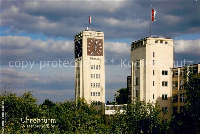 Wittenbergen Elbe Uhrenturm