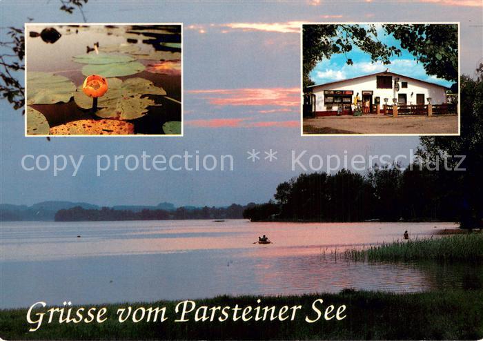 Schorfheide Chorin Parsteiner See Gaststaette Am Parsteinsee und Gelber Teichros