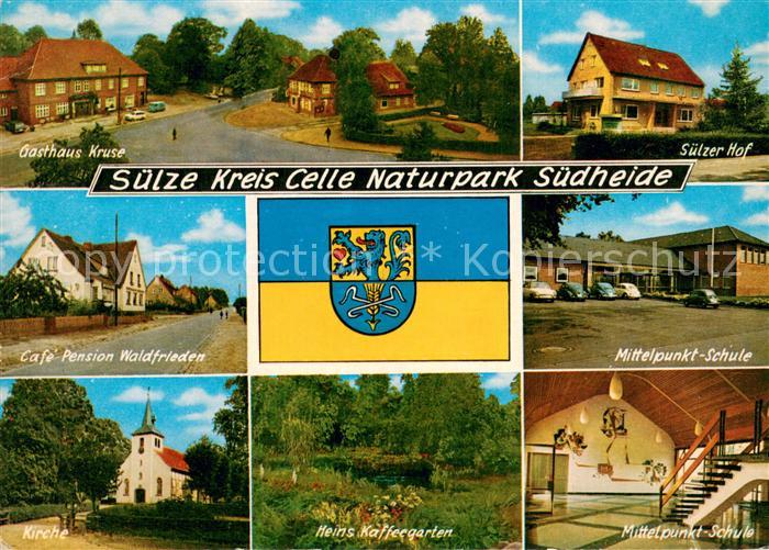Suelze Bergen Celle Gasthaus Kruse Suelzer Hof Cafe Pension Waldfrieden Mittelpu