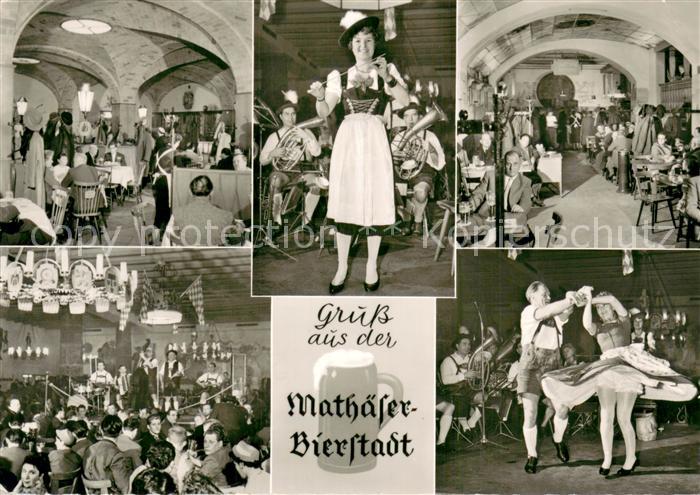 Muenchen Bayern Mathaeser Bierstadt Gastraeume Tanzsaal