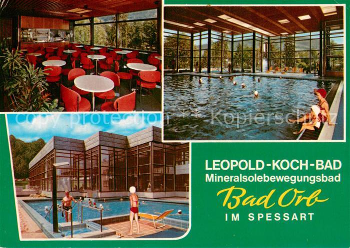 Bad Orb Leopold Koch Bad Restaurant Hallenbad Freibad