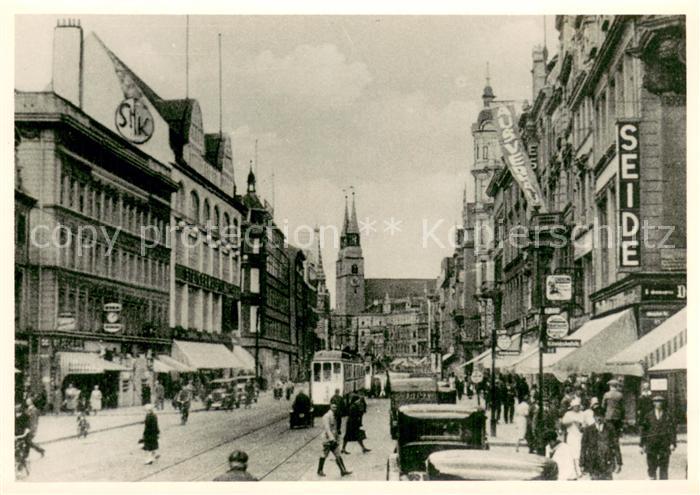 Magdeburgerforth Strassenpartie Blick nach Norden
