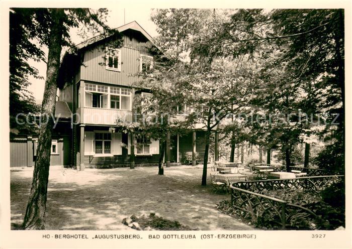 Bad Gottleuba-Berggiesshuebel HO Berghotel Augustusberg
