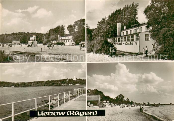 Lietzow Ruegen Strandpartien Strand Cafe