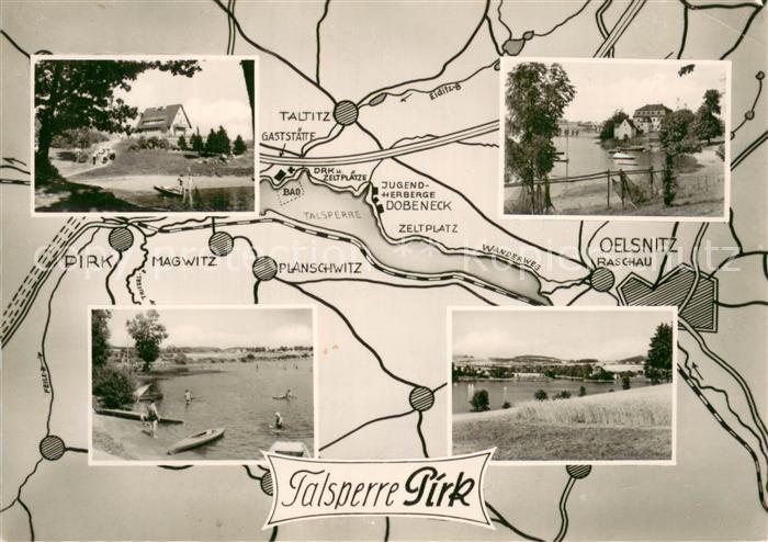 Pirk Weischlitz Talsperre Pirk Teilansichten