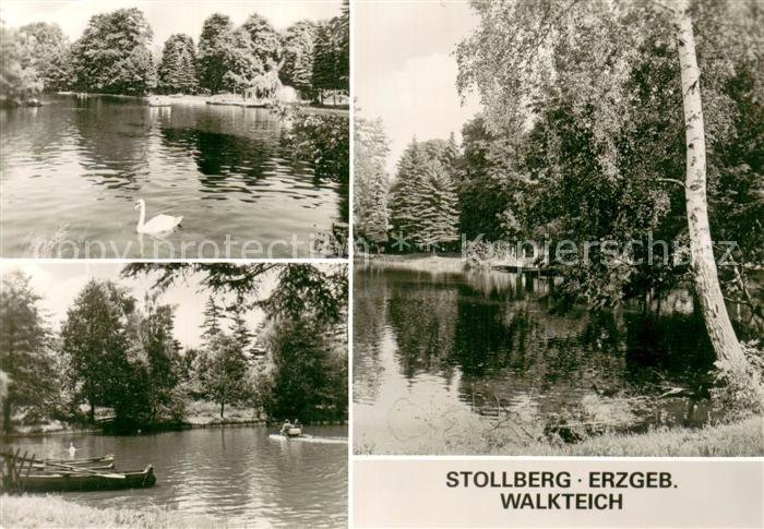 Stollberg Erzgebirge Walkteich Details