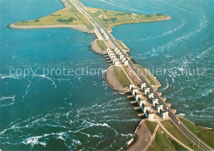 Wieringen NL Waterspuien Fliegeraufnahme