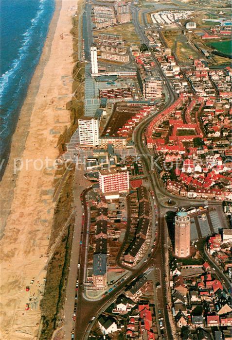 Zandvoort Holland Fliegeraufnahme