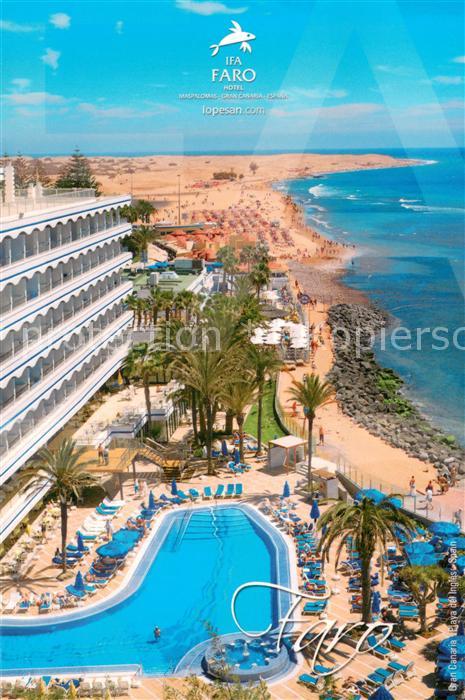 Maspalomas Gran Canaria Hotel Faro Fliegeraufnahme