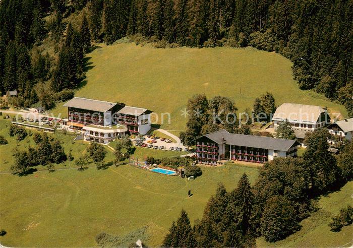 Berg Drautal Ferienhotel Glocknerhof Fliegeraufnahme