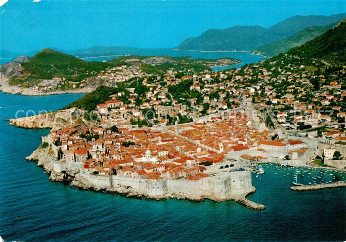 Dubrovnik Ragusa Fliegeraufnahme