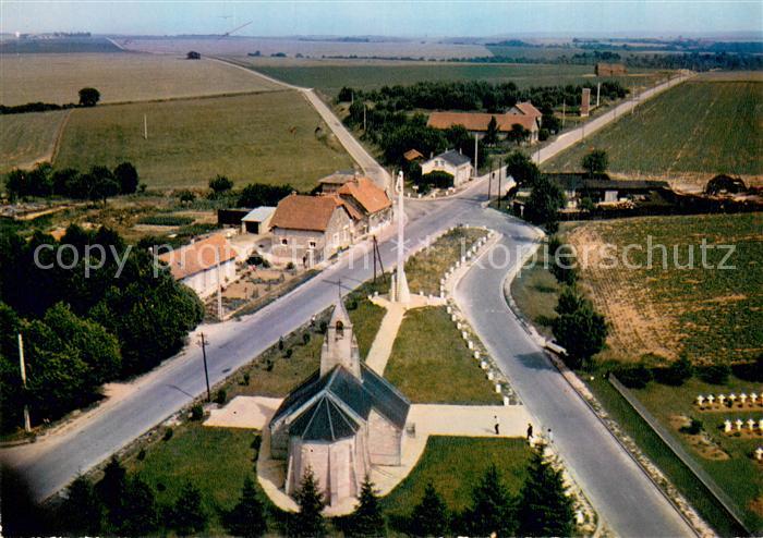 Cerny-en-Laonnois Chemin des Dames Vue aerienne Le memorial