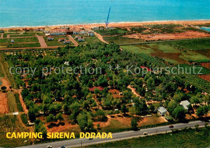 Tarragona ES Camping Sirena Dorada Fliegeraufnahme
