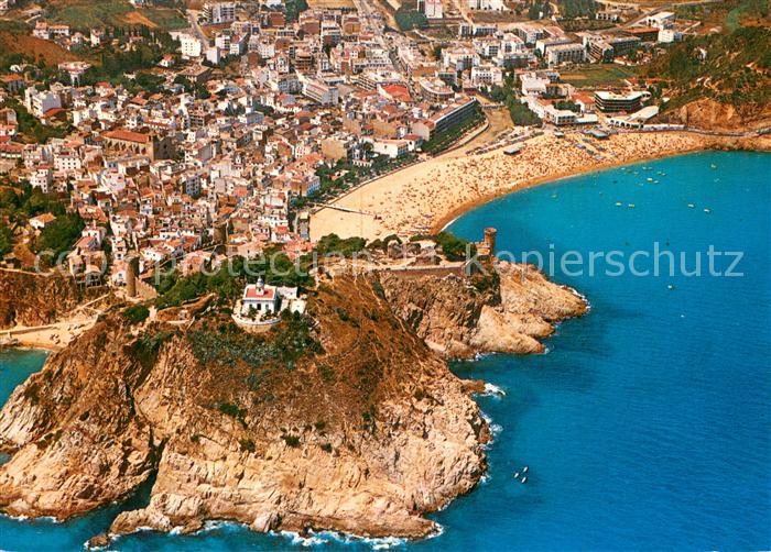 Tossa de Mar ES Fliegeraufnahme