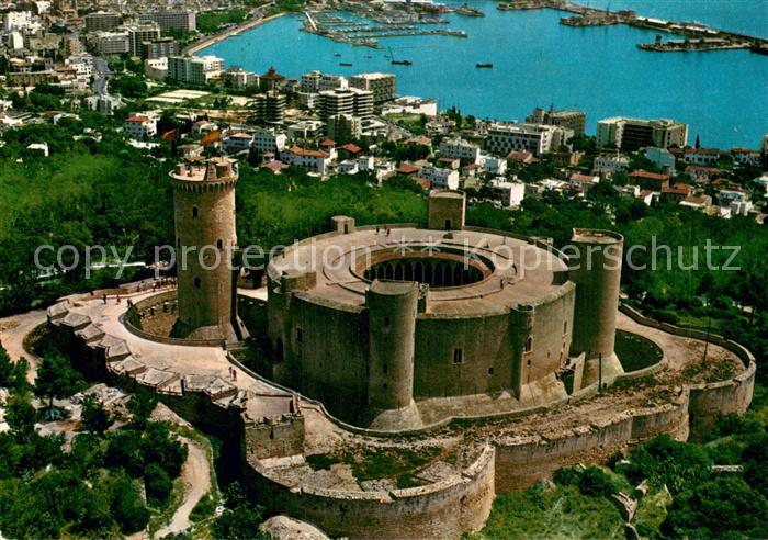 Palma de Mallorca Castillo de Bellver Fliegeraufnahme