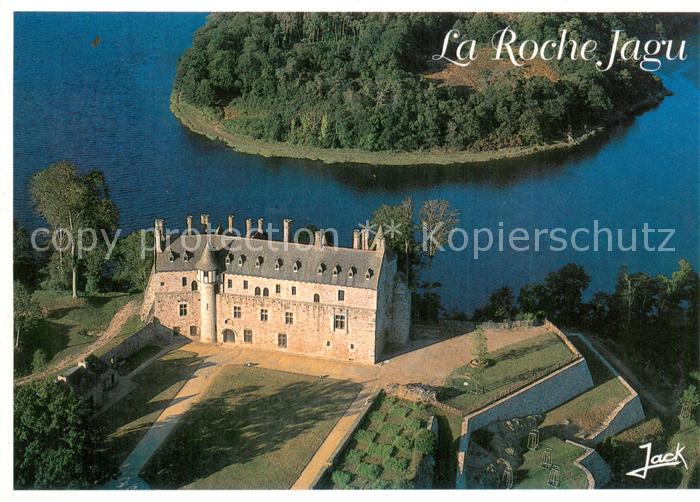 Ploezal-Runan 221 Chateau de la Roche Jagu Vue aerienne