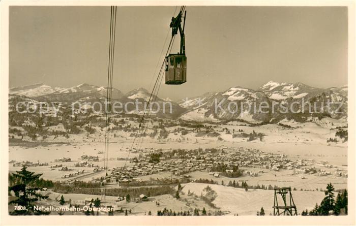 Seilbahn Cable-Car Telepherique Oberdorf i.bayr. Allgau Nebelhorn