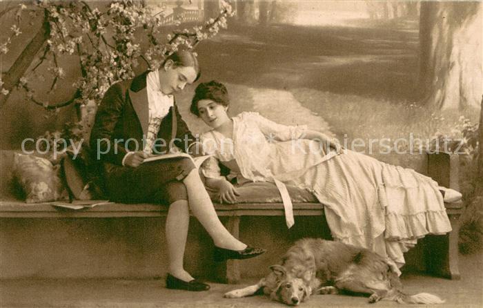 Foto SBW Nr. Nr 2785 Mann und frau beim lesen