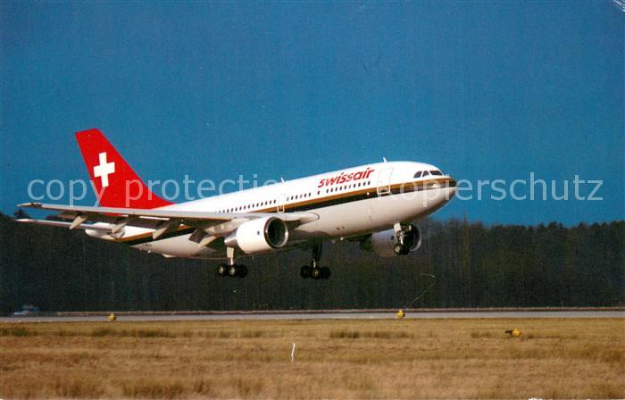 Flugzeuge Zivil Swissair Airbus A310 Europe