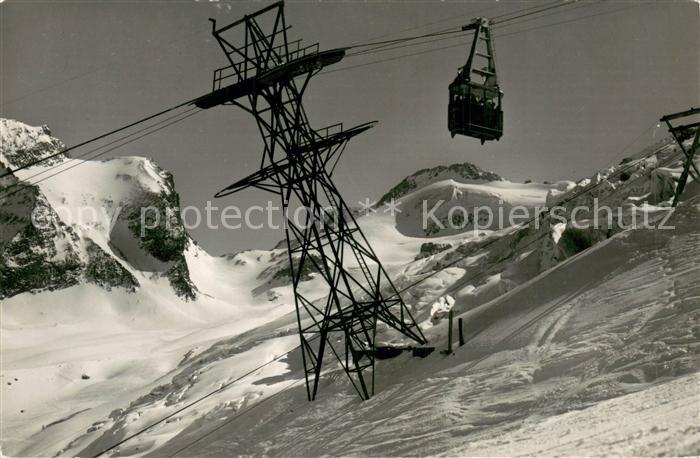 Seilbahn Cable-Car Telepherique Saas Fee Luftseilbahn Langfluh Egginerjoch Feegl